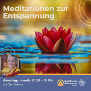 (Mittags)meditation zur Entspannung