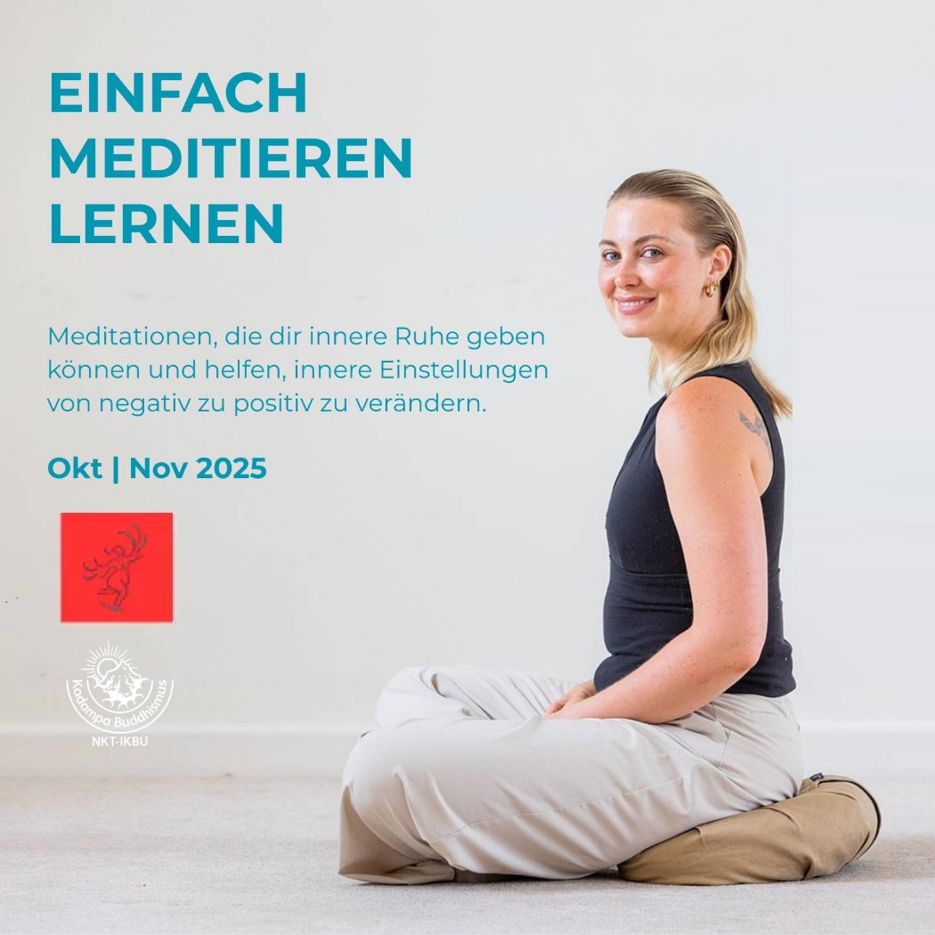 2025-10-01 ZSDD HERZRAUM Einfach Meditieren lernen (quadratisch) HERZRAUM Einfach Meditieren lernen