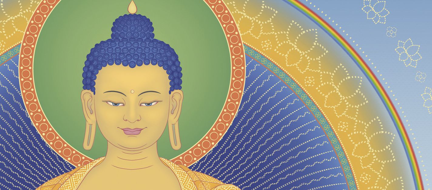 Buddha Shakyamuni - Gesicht