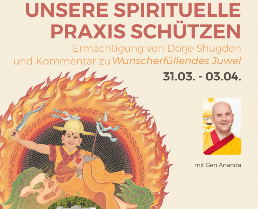 Deutsche Dharmafeier 2023 - Unsere spirituelle Praxis beschützen